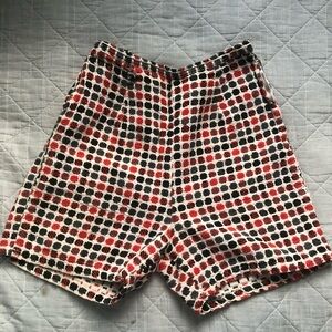Vintage Checkered Women's Shorts
